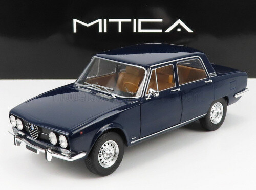 Alfa Romeo 2000 Berlina 1971 blue Commando Polizia 1:18 Mitica - Bild 1 von 1
