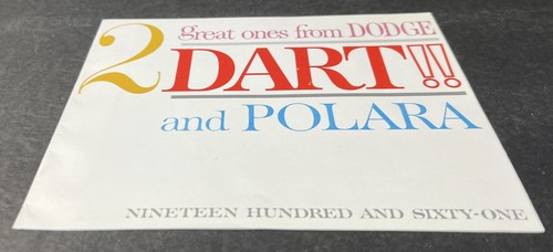 Dart-Polara 1961 Catalog Saver (Dodge Division, Chrysler Corporation) - Bild 9 von 20