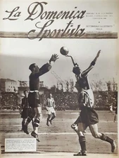 Rivista Sport - La Domenica Sportiva N. 14 - Ambrosiana - Juventus - 1935