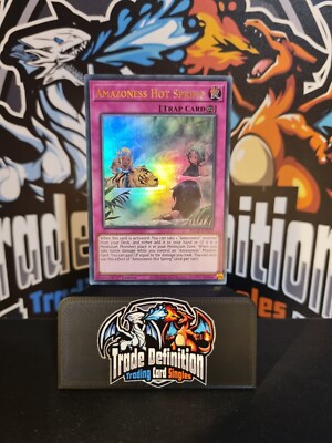 BLCR-DE039 Amazonin Heiße Quelle Ultra Rare 1. Auflage YuGiOh