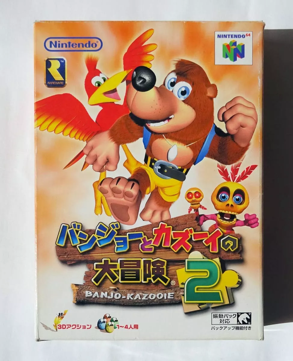 Banjo to Kazooie no Daiboken 2 N64 Nintendo 64 Japanese ver Tested