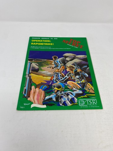 TSR: Top Secret Module TS002 - OPERATION: RAPIDSTRIKE! | eBay