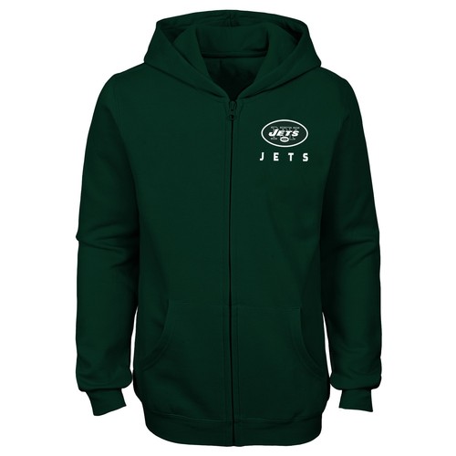 Outerstuff NFL Youth Girls New York Jets Status Full Zip Hoodie - Picture 2 of 2