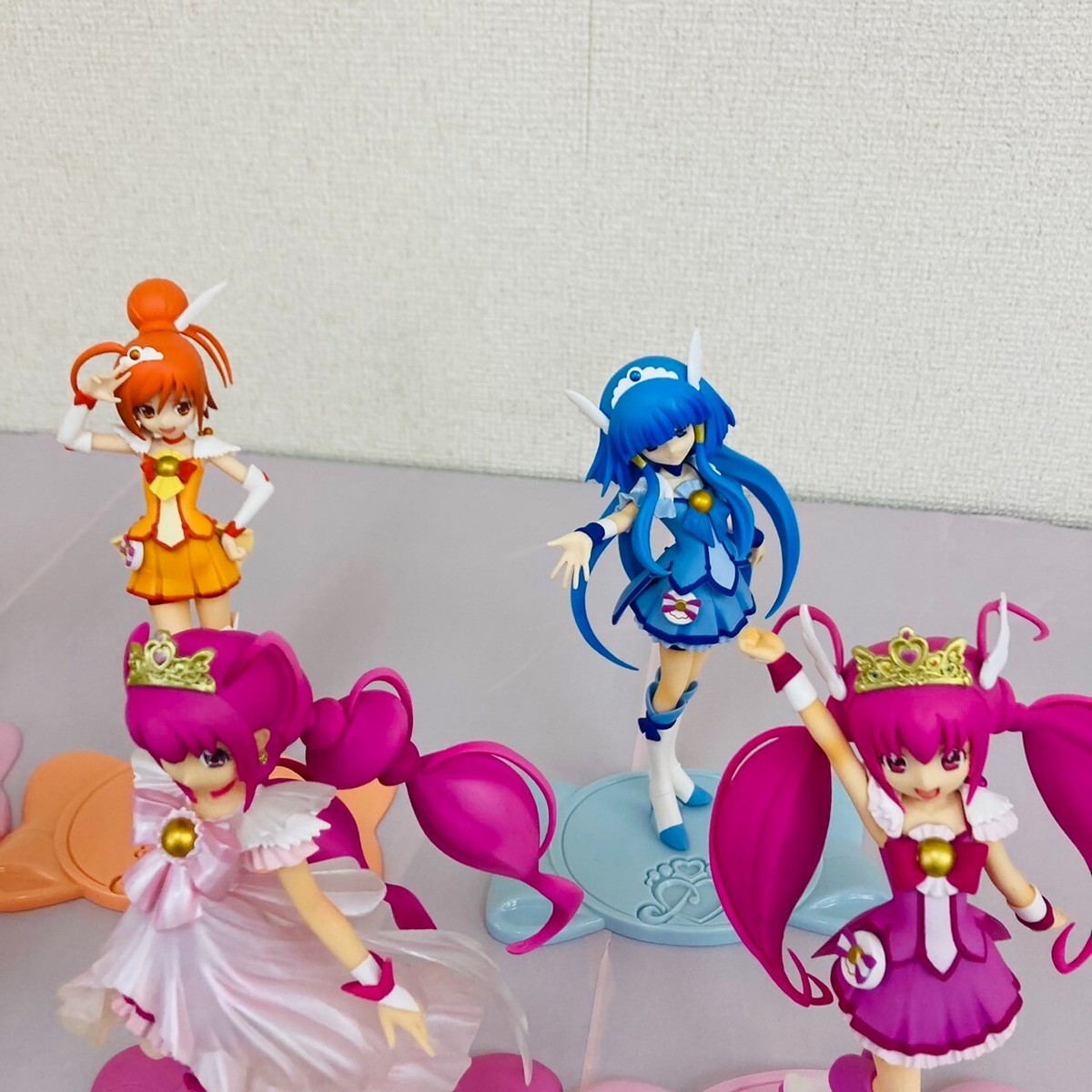 Glitter Force Smile Precure DX Girl Figure Cure Doll 7 Set
