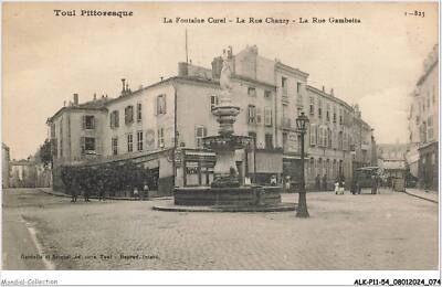 ALKP11-1038-54 - TOUL - Curel Brunnen - Die Rue Chanzy Und Die Rue Gambetta