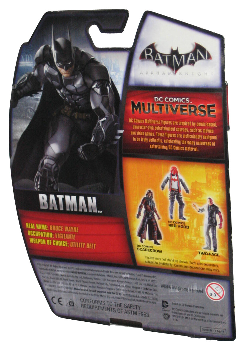 DC Comics Multiverse Arkham Knight Batman (2014) Mattel 4-Inch Figure - (Plastic