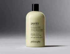 New&Sealed Philosophy Purity Made Simple One-step Facial Cleanser 16 fl oz 