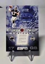 2005 Upper Deck ESPN - Sports Center Swatches #SCS-PR Philip Rivers (MEM)