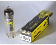 Sylvania 8CW5 Vacuum Tube Made In Holland NOS +Box