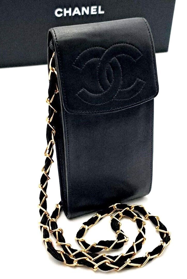 Chanel Phone Case chain shoulder crossbody Bag Coco Mark Chanel Phone Case chain shoulder crossbody Bag Coco Mark