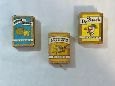 Vintage Russell  Big-Little Card Games  Lot of 3 Children  s Card Games 1940s
