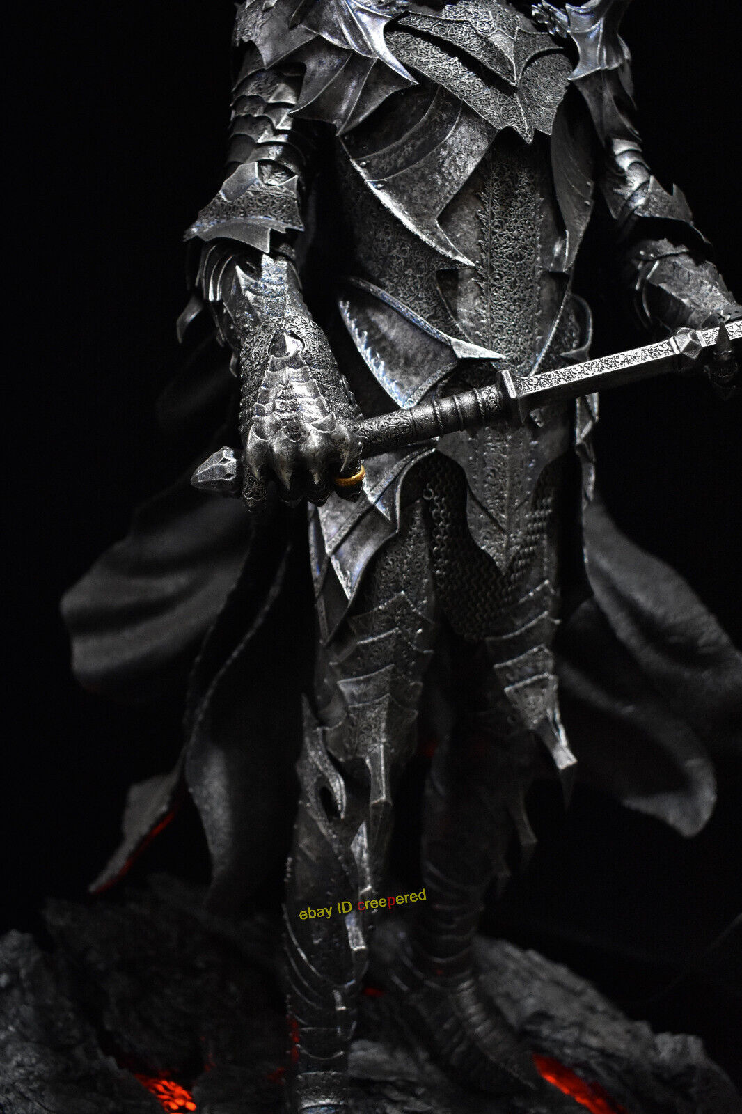 Original WETA Classic Collection The Dark Lord Sauron 1/6Full body like  dual weapons Platform with light effect Limited Edition - AliExpress