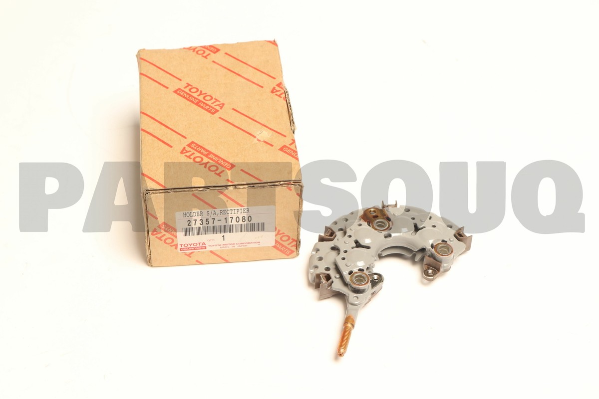2735717080 Genuine Toyota HOLDER, ALTERNATOR, W/RECTIFIER 27357 