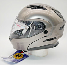 GMAX MD-01 MODULAR HELMET TITANIUM SIZE LARGE...