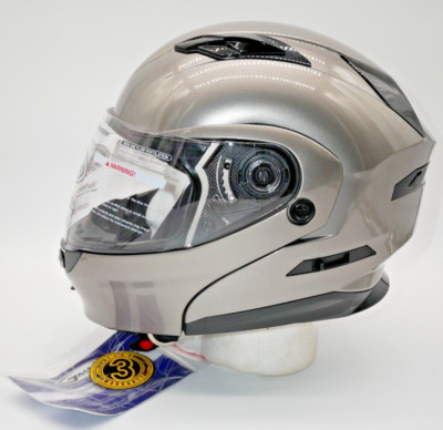 GMAX MD-01 MODULAR HELMET TITANIUM SIZE LARGE - G1010476