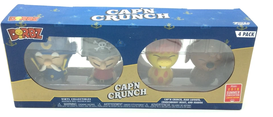 Funko Dorbz 2018 Convención de Verano Cap'n Crunch Paquete de 4 Foto 2 de 4