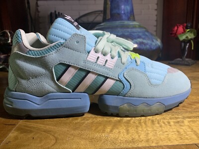 Mens 12 Adidas Originals ZX Torsion Aqua Blue Comfortable Mens 12 Adidas Originals ZX Torsion Aqua Blue Comfortable