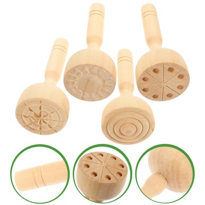  4 Pcs Plastilin-Werkzeuge Kinderwerkzeuge Aus Ton Ton-Bastelformen