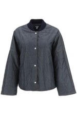 Loewe Quilted Wool Chambray Jacket Made In Italy M New With Tags