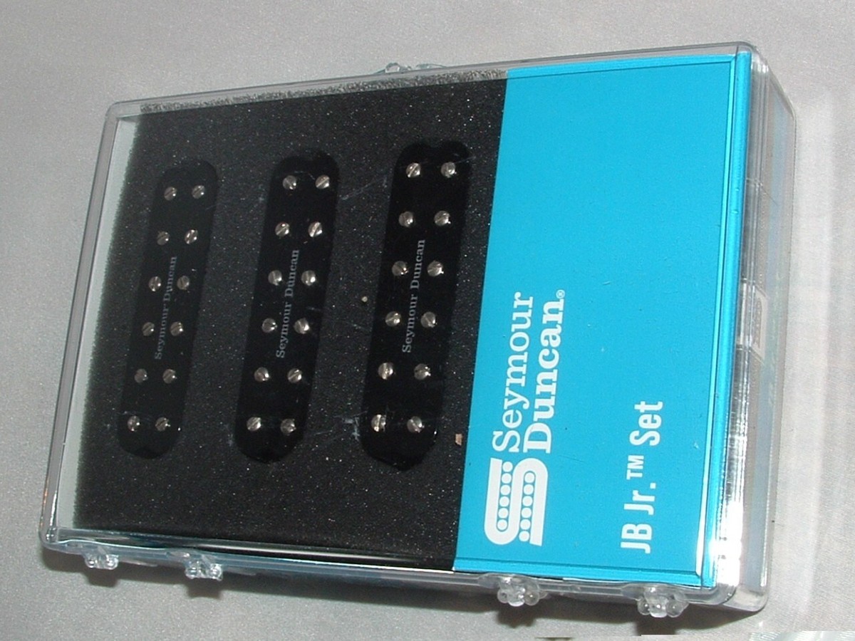 Seymour Duncan SJBJ-1 JB Jr. for Strat Pickup Set BLACK New with