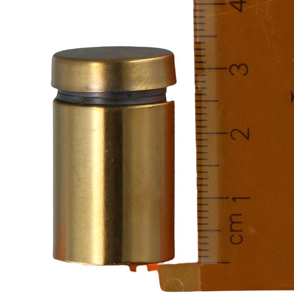 Stainless Steel Sign Standoff Screws Gold Wall Standoff Mounts Glass eBay