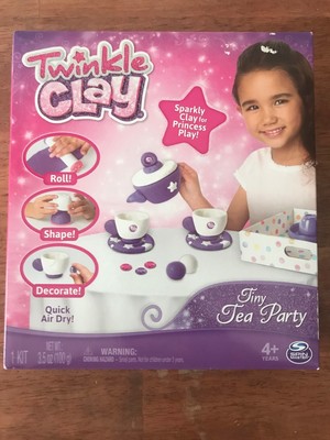 twinkle clay tea set