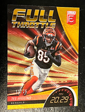 2022 Donruss Elite Tee Higgins Orange Parallel Full Throttle SSP #'d 11/25