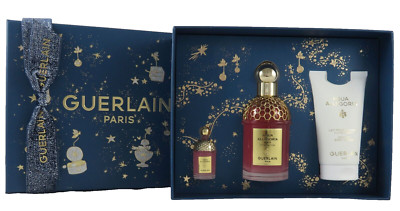 Guerlain Aqua Allegoria Forte Flora Bloom Set 75ml+7,5ml EDP+75ml BL