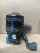 Vintage Abu Garica Abu Matic 170c Spin Cast Reel Sold As Is