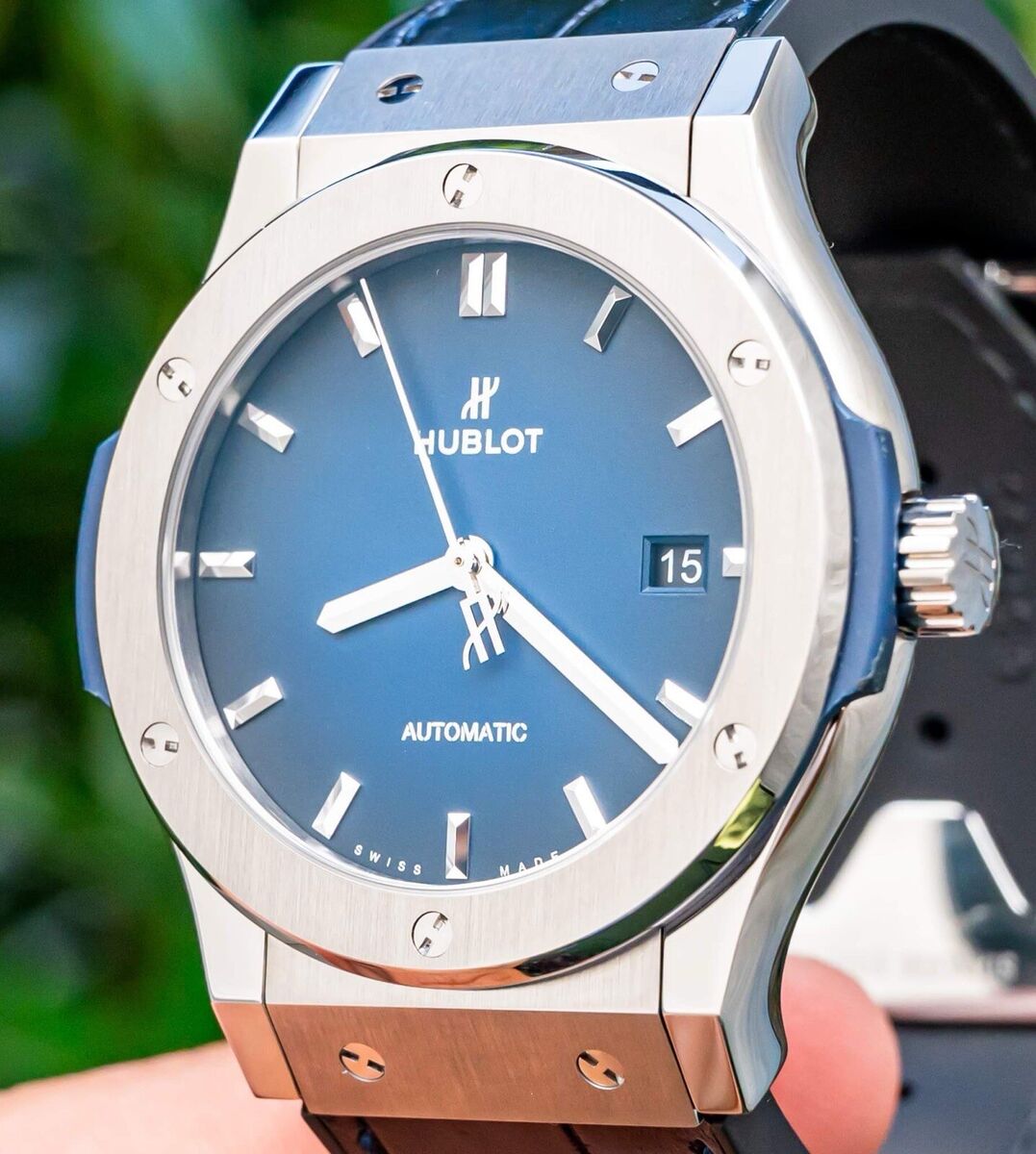 Hublot Classic Fusion Titanium Deep Blue 42 mm Box Papers Hublot Classic Fusion Titanium Deep Blue 42 mm Box Papers