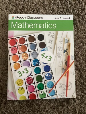 i-Ready Classroom Mathematics, Grade 3 Volume 2 Student Workbook New