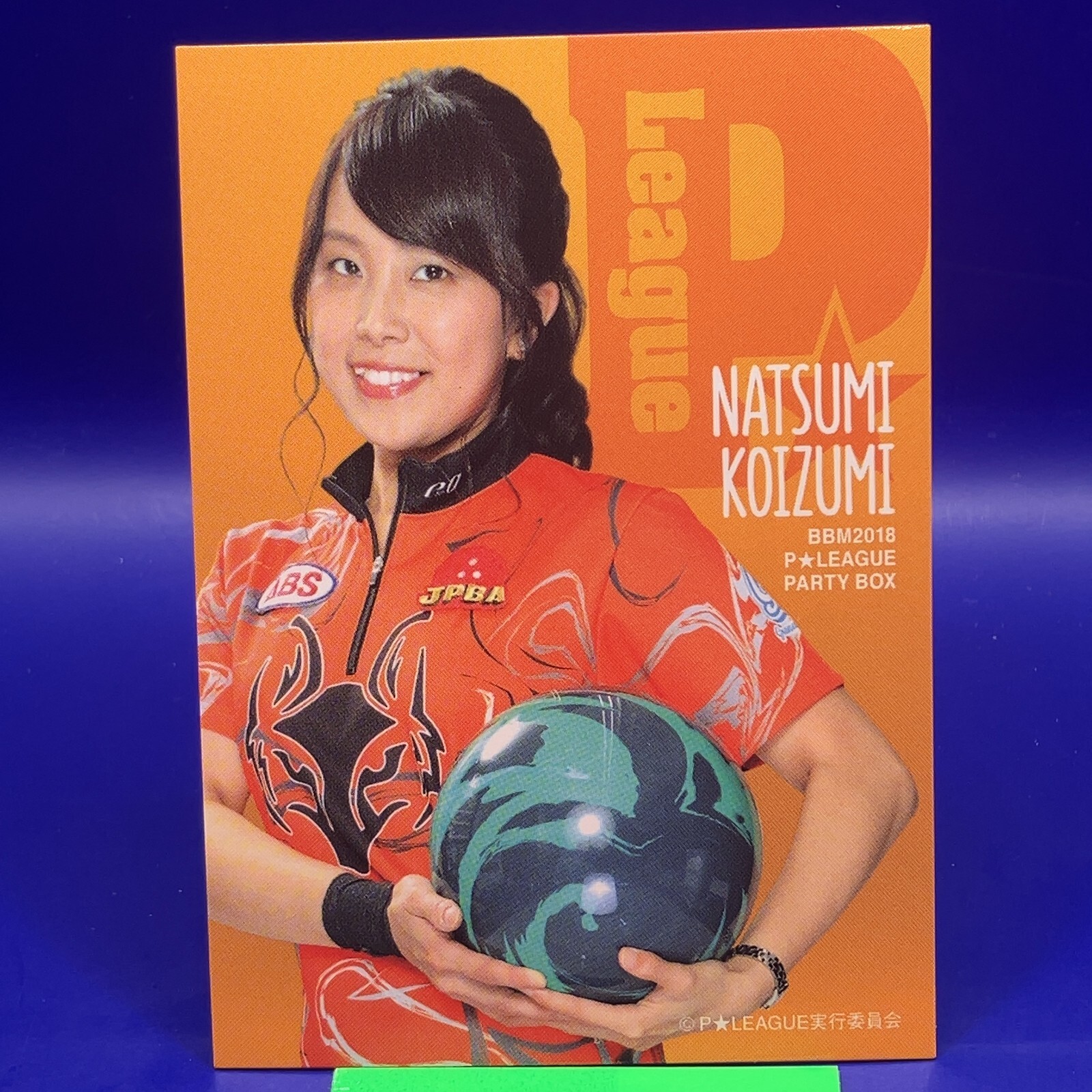 Natsumi Koizumi Women's Pro Bowling Card BBM 2018 PLeague TCG