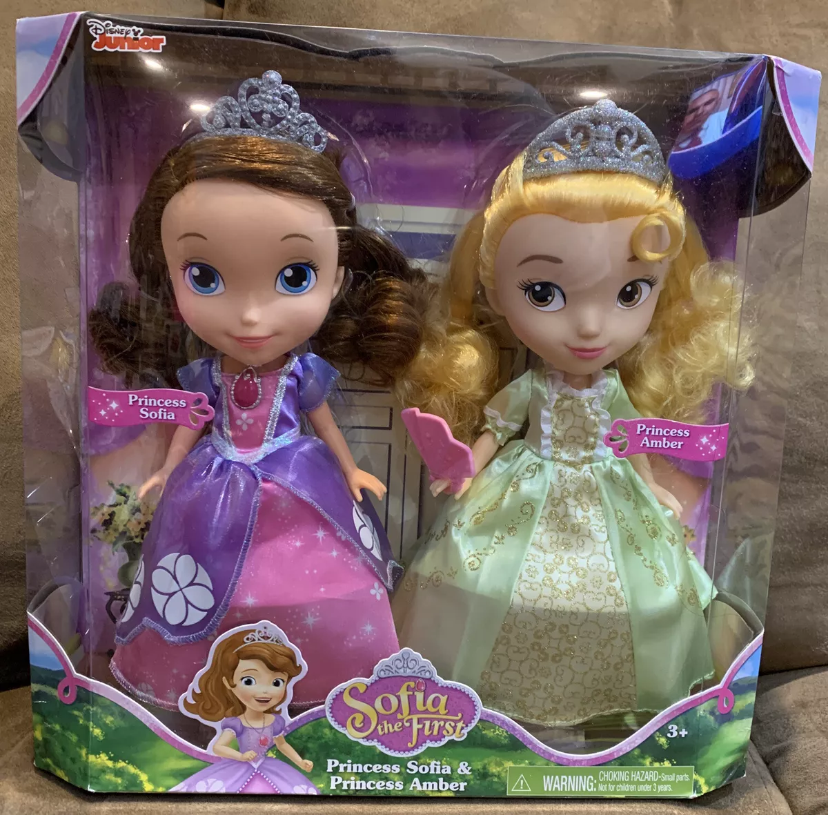 DISNEY JUNIOR PRINCESS SOFIA THE FIRST AMBER DOLLS 11 SET SUPER CUTE