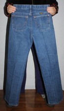 Vintage  US made Wrangler  Blue Denim JEANS   25 x 29