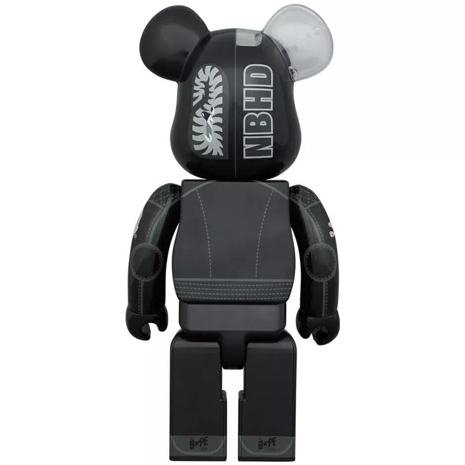 Medicom Toy BE@RBRICK A BATHING APE × NEIGHBORHOOD 100 400