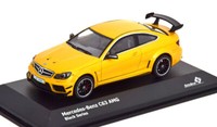 1:43 Solido Mercedes Amg C63 Coupe Black Series 2012 Yellowmetallic