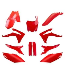 Honda Plastic Kit CRF 250 R 2014 - 2017 CRF 450 R 2013 - 2016 All Red 91532
