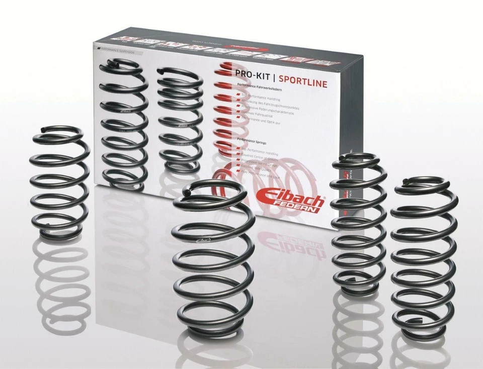 EIBACH PRO-KIT MUELLES DE BAJADA 30-35/30mm Para SEAT LEON 5F VW GOLF 7 AUDI - Imagen 4 de 4