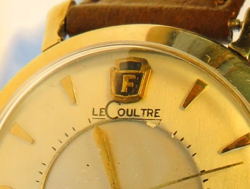 Orig. Henry Ford Jaeger LeCoultre Memovox Herren Armbanduhr Alarm Cal. 814 - Picture 5 of 14