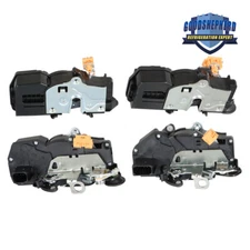 4×Set Door Lock Actuators Front & Rear For 2007 2008 2009 GMC Chevrolet Cadillac