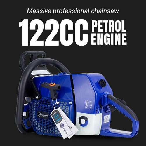 BBT 122cc 8.5hp 36" to 76" Slabbing Saw Petrol ChainSaw - Power Head Only - Picture 12 of 12
