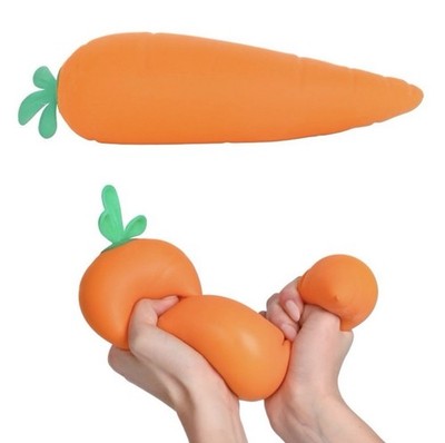 Sunny Days Jumbo Squeezy Carrot Orange Squishy Toy Stress Relief Sensory EASTER