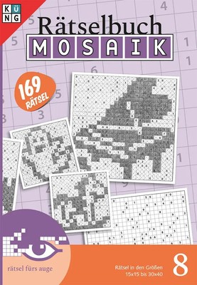 Mosaik-Rätselbuch 8 | Keesing Schweiz AG | Rätsel fürs Auge | Buch | 128 S.