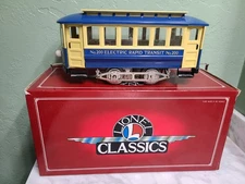 Lionel Standard Gauge #200 trolley toy train car runs excellent look!!