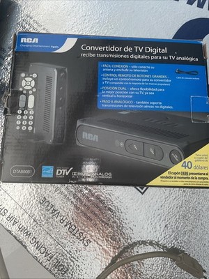 RCA DTA800B1 Digital-to-Analog TV Converter Box