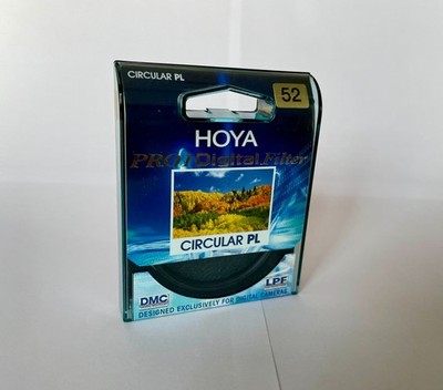 Filter, Schraubfilter, HOYA, Polfilter, Polarisationsfilter, NEU, OVP, 52 mm