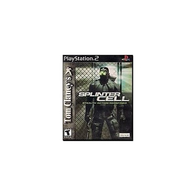 Tom Clancy's Splinter Cell PS2 For PlayStation 2 Game Only 2E