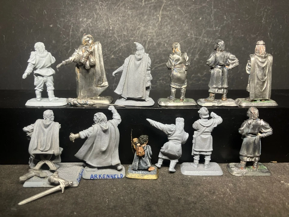 Minis de Metal Mithril Southron Spy, Wormtongue & Gondorian Nobleman *Excelente* Foto 2 de 2