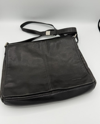 Gerry Weber Gray Genuine Leather Suede Crossbody Messenger Shoulder Bag