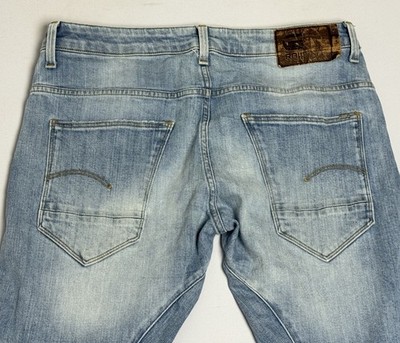 G-Star ARC 3D Slim Jeans Hose W36 L34 Vintage Look 9304